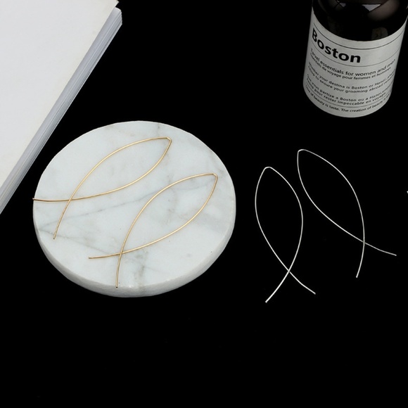 💕last one Minimalist Simple String Earrings - Picture 5 of 10